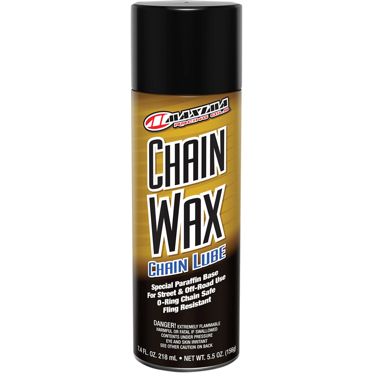 MAXIMA RACING OIL 3605-0065 74908 Chain Wax Chain Lube Chain Wax Lube - 5.5 oz. net wt. - Aerosol