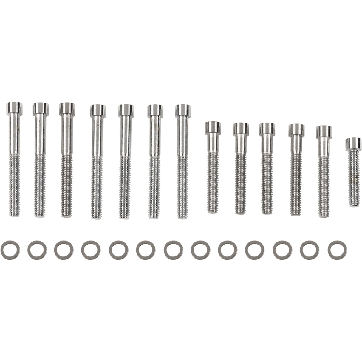 Drag Specialties Cam Cover Bolt Kit Smooth Chrome For Harley Sportster 2004-2021