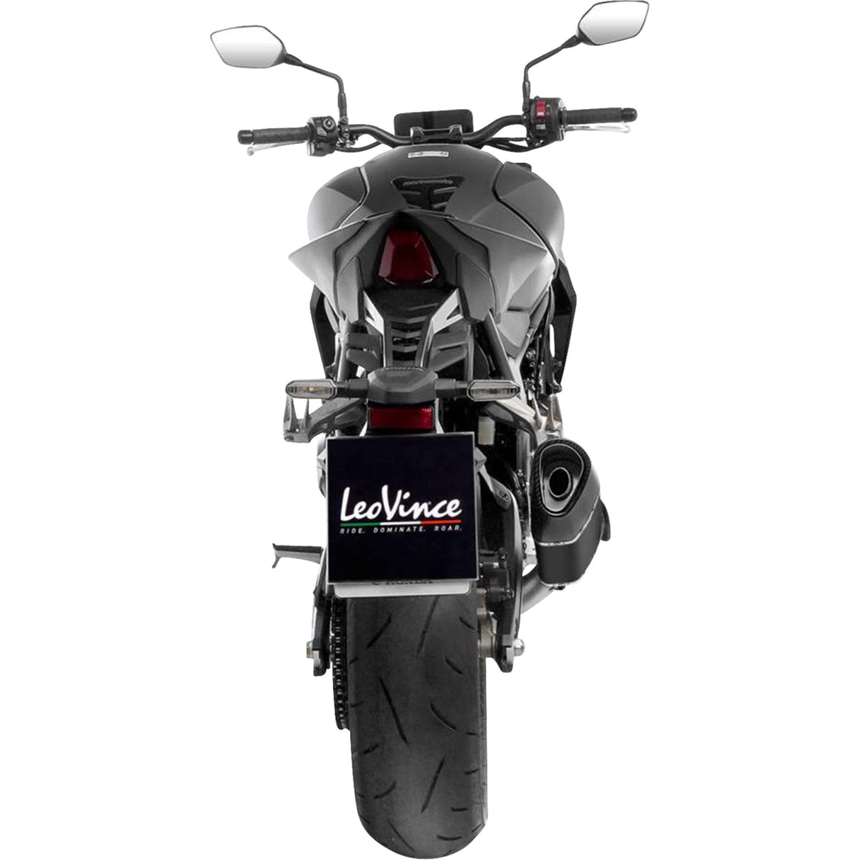 Leovince LV-14 R Muffler - 15617BU Honda Hornet 2025