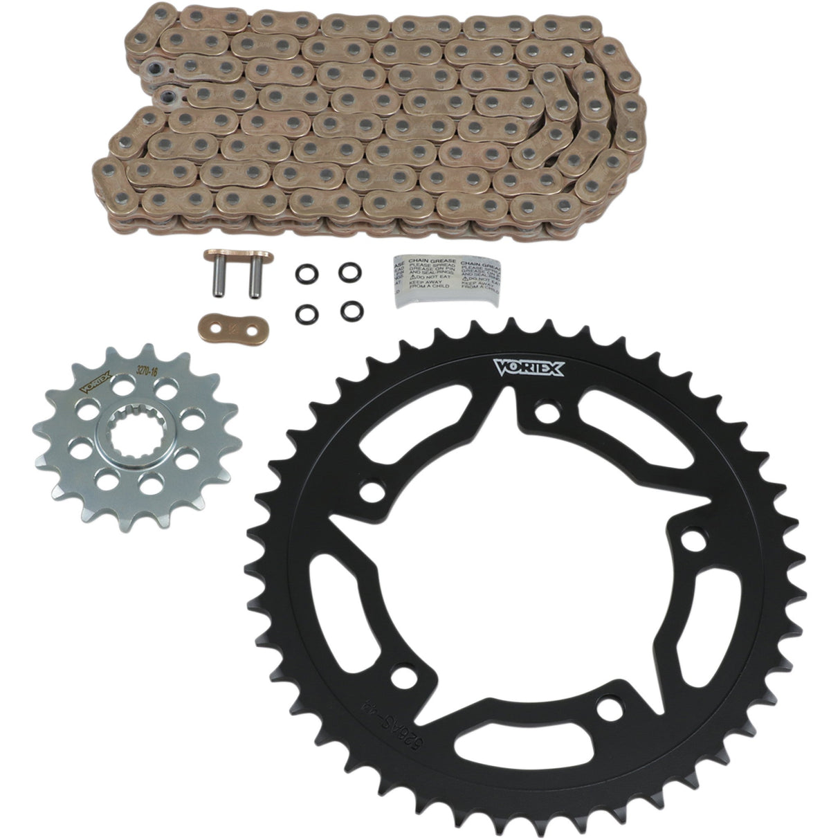 Vortex Chain And Sprocket Kit - CKG6307 Suzuki 750 / 1000 2000-2006