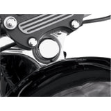 DRAG SPECIALTIES 0410-0100 Steering Stem Bolt Cover 39 mm - chrome - '99-'17 fxd | '87-'09 xl