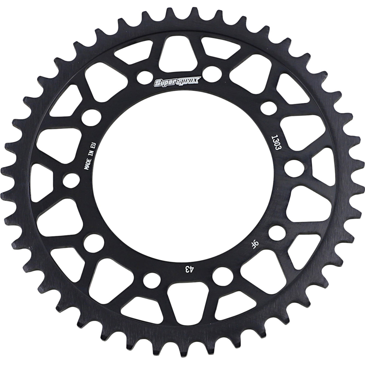 SUPERSPROX 1210-2532 RFE-1303-43-BLK Steel Rear Sprocket 43 tooth