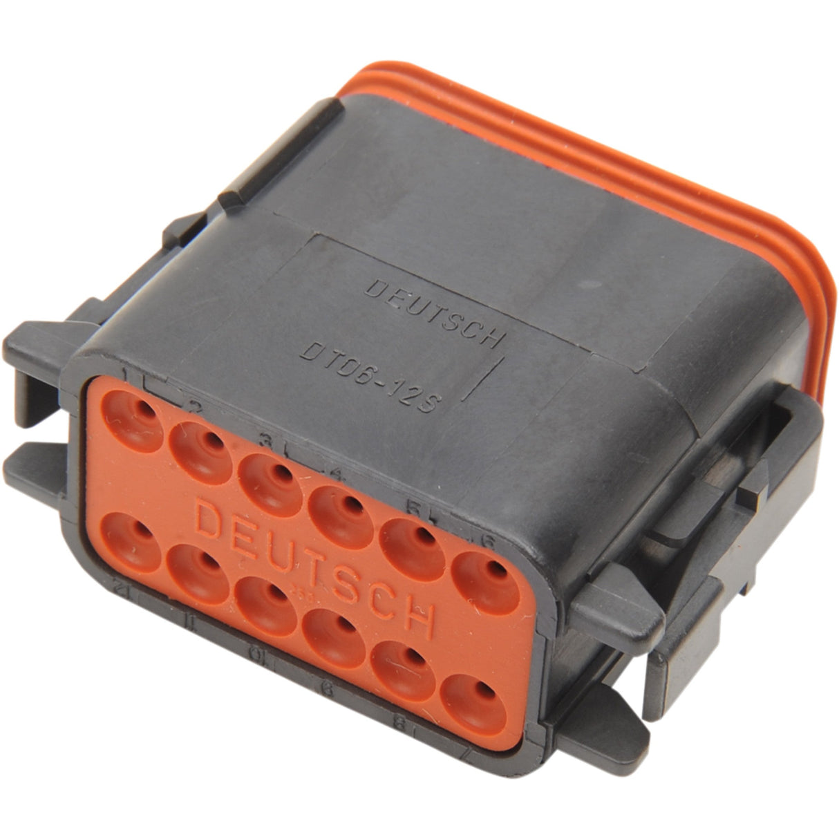 NAMZ 2120-0062 DP-12B Deutsch DT Sealed Connector Component — Wiring Connector Deutsch Plug - 12 Pin - Black