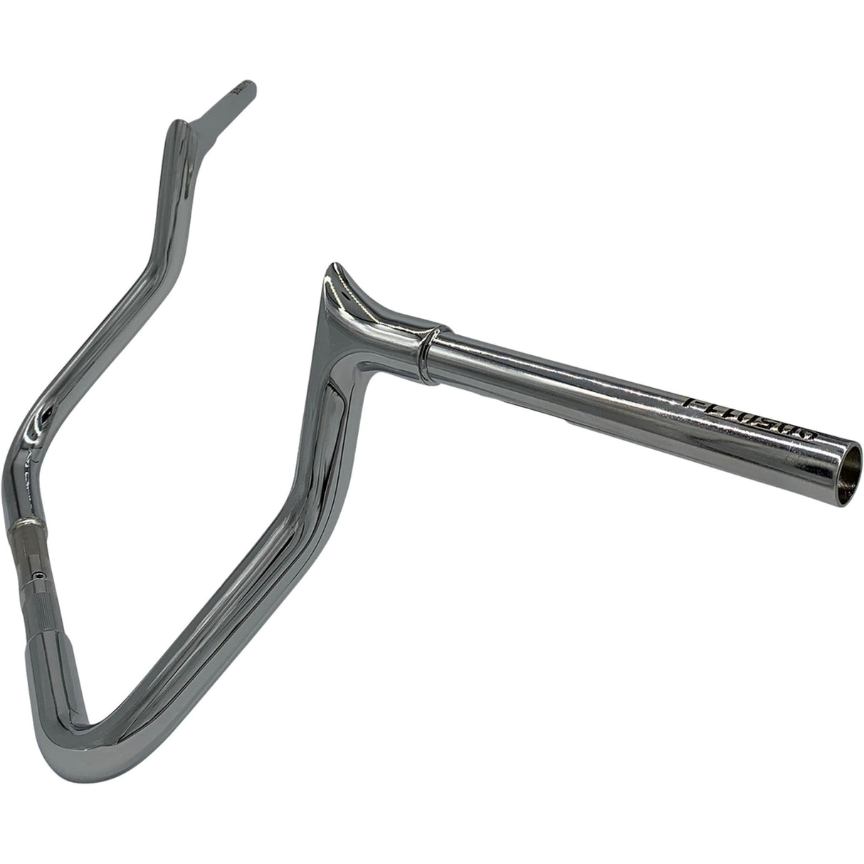 FAT Baggers INC. 1-1/4" EZ Install Pointed Top Handlebar Reduced Reach 11" Chrome - 905011 For Harley Touring 2008-2021