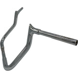 FAT Baggers INC. 1-1/4" EZ Install Pointed Top Handlebar Reduced Reach 11" Chrome - 905011 For Harley Touring 2008-2021