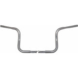 FAT Baggers INC. 1-1/4" EZ Install Round Top Handlebar 10" Chrome - 943010 For Harley Street Glide 2023-2026