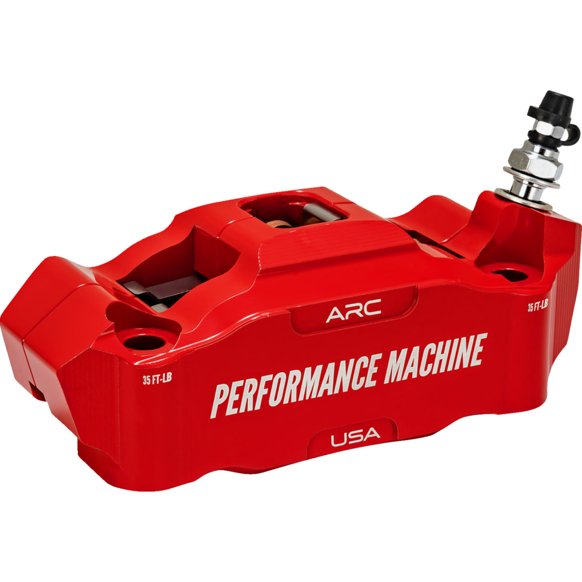 PERFORMANCE MACHINE (PM) 1701-0813 0052-2426-RC Race Series Radial Mount Caliper Radial Mount Caliper - Front Right - Red