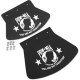 DRAG SPECIALTIES Mud Flap — POW-MIA - W x H