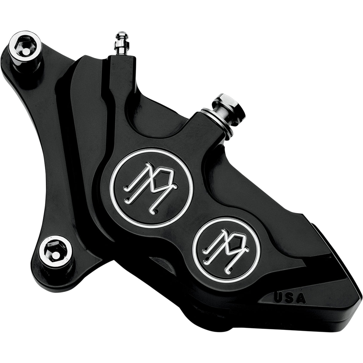 Performance Machine Brake Caliper Kit - 0053-2919-BM For Harley Motorcycles 2000-2017