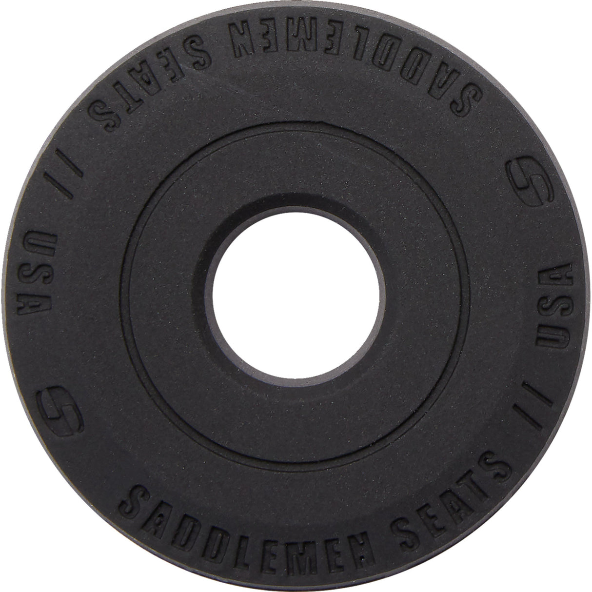 Saddlemen Dominator Pillion Pad Standard Reach Black With Gray Stitching FL FX - 806-12-0162 For Harley Softail 2006-2017