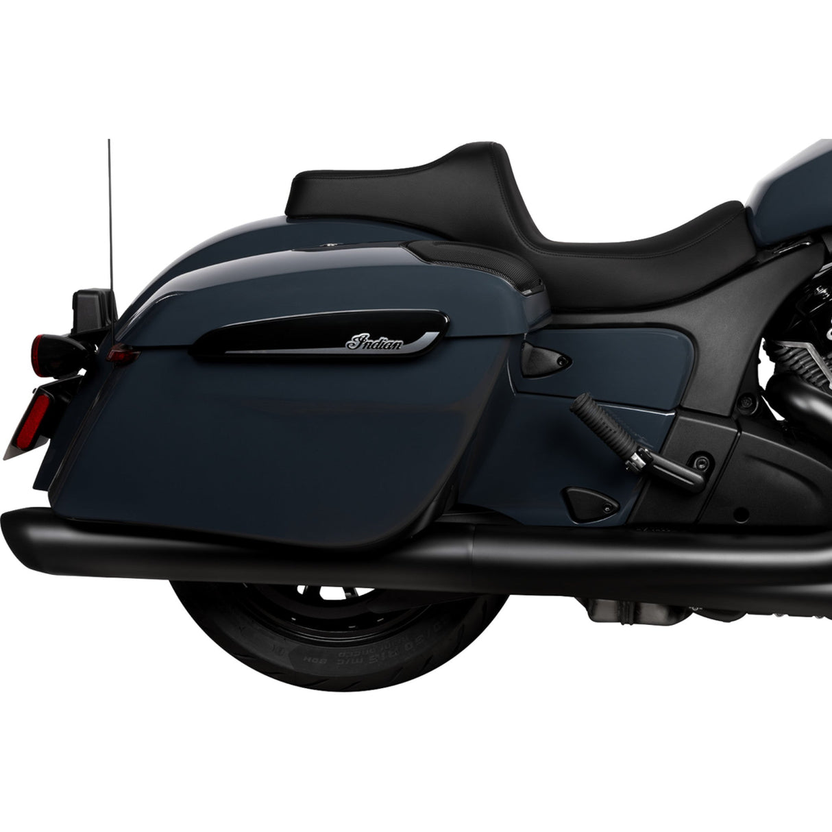 DRAG SPECIALTIES SEATS 0810-2465 Predator III Seat Predator III 2-Up Seat - Vinyl - Smooth - Chieftain '25/Challenger '20-'25