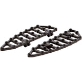 Arlen Ness MX Billet Floorboards Black - 06-891 For Harley Motorcycles 1980-2026