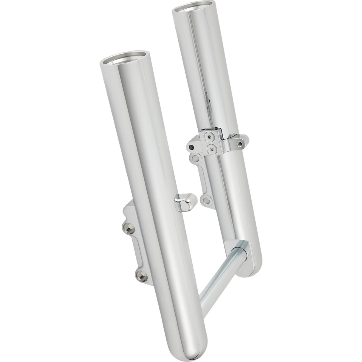 Arlen Ness Hot Legs Fork Legs Chrome Smooth Dual Disc - 40-529 For Harley Touring 2024-2026