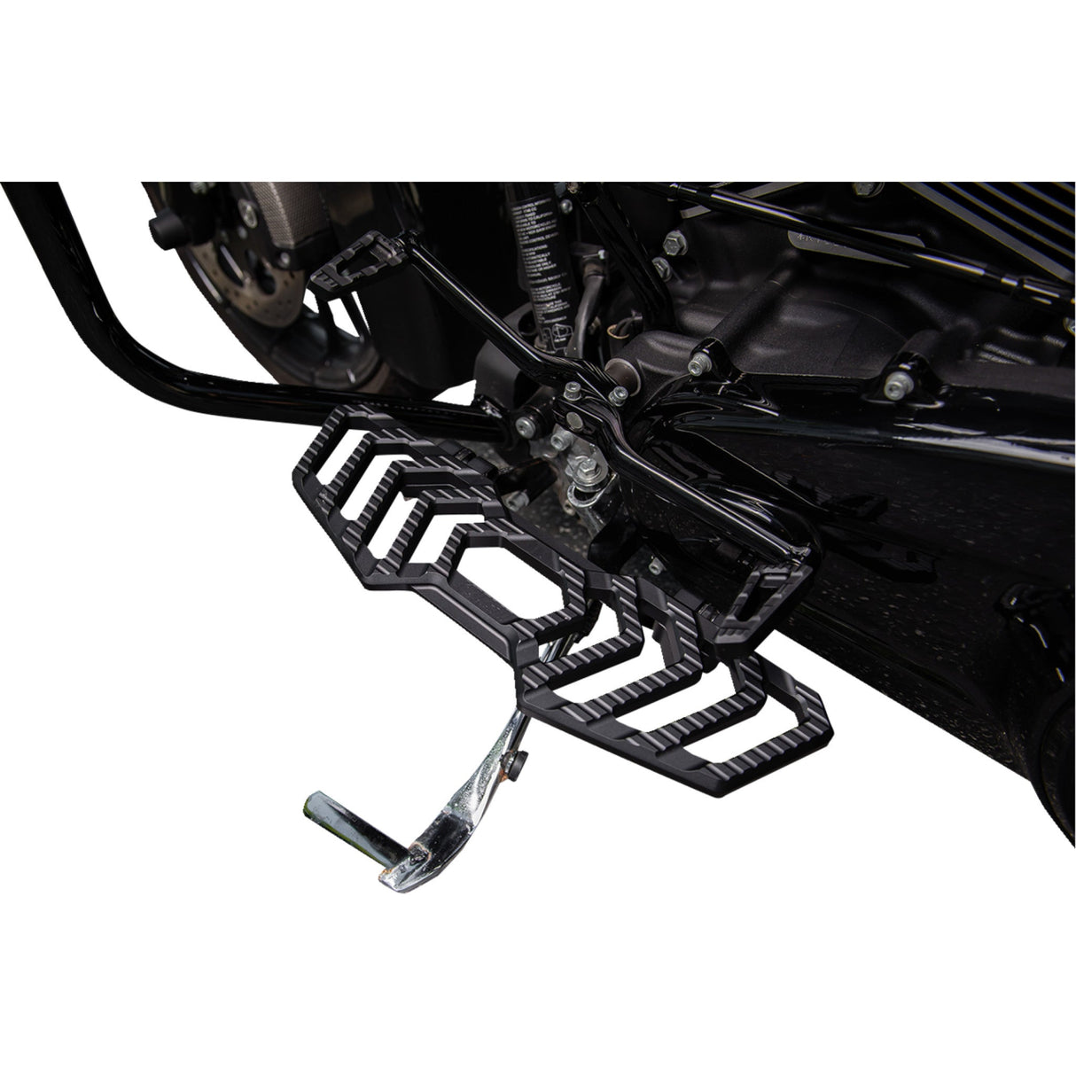 Kodlin USA Floorboards Black - K73232 For Harley Motorcycles 1980-2026