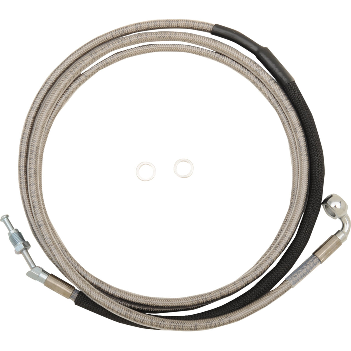 Drag Specialties Stainless Steel Hydraulic Clutch Line For Harley Road Glide 2017-2020
