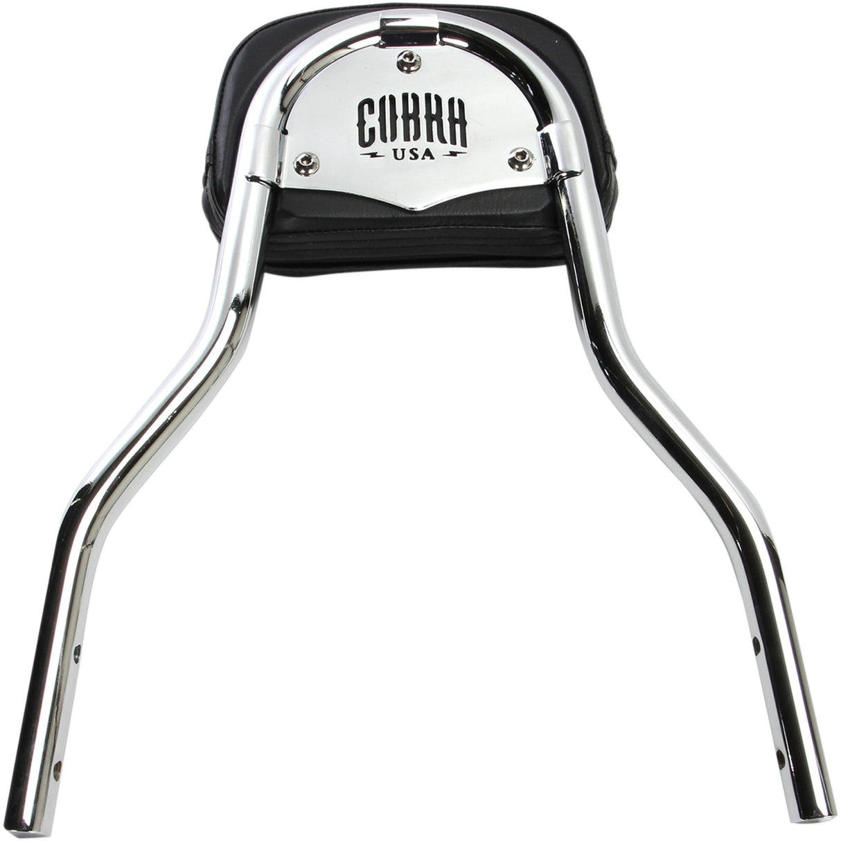 COBRA 1501-0557 602-2002 Detachable Backrest Kit - 14" - Chrome - Softail