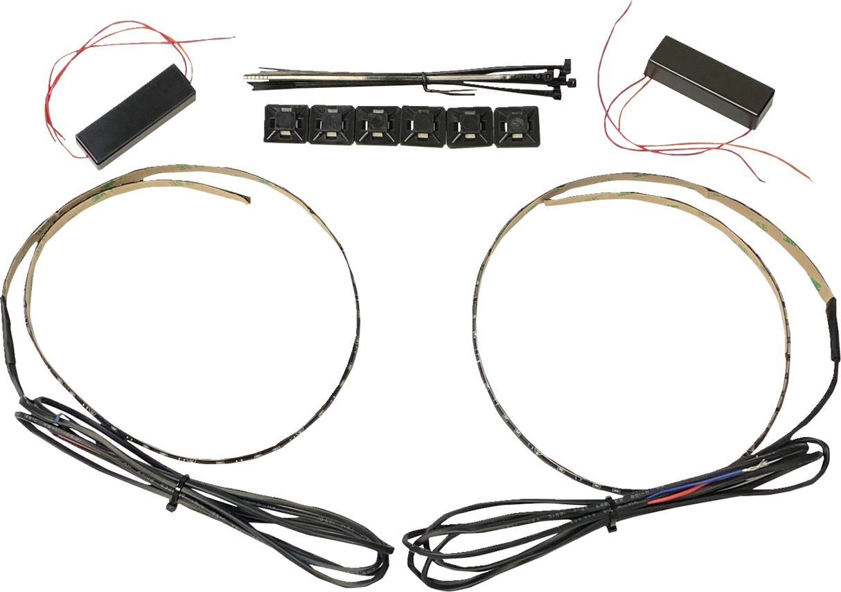 Dual Intensity Side Firing Auxiliary LED Strips