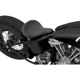 DRAG SPECIALTIES SEATS 0806-0052 Large Spring Solo Seat Seat - Spring Solo - Large - Black Solar-Reflective Leather - Smooth