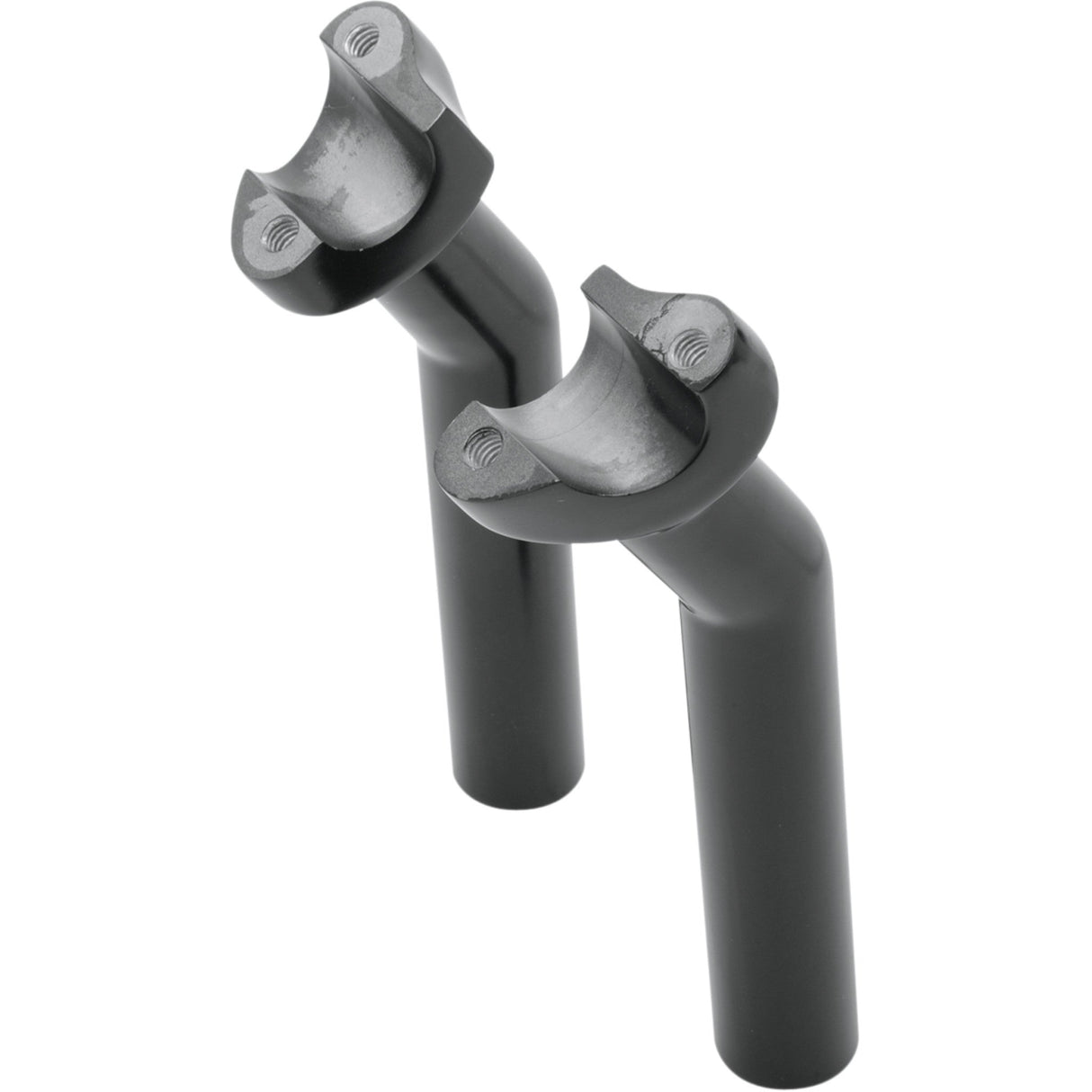 DRAG SPECIALTIES 0602-0416 Forged Aluminum Handlebar Risers pullback - 6-1/2" - black