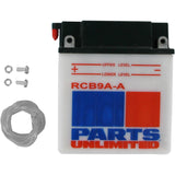 Parts Unlimited Conventional Battery - RCB9A-A Suzuki LT160E / QuadRunner / 160E QuadRunner 1989-2001