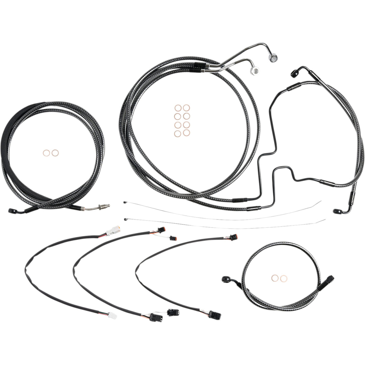 MAGNUM SHIELDING 0662-0812 787841 KARBONFIBR Designer Handlebar Installation Kit