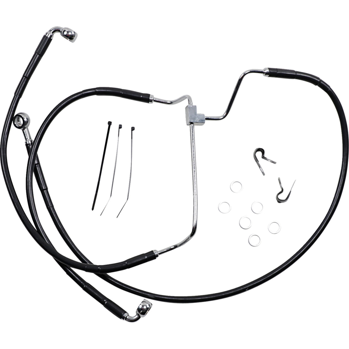 DRAG SPECIALTIES Extended Length Brake Line Kit