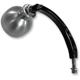 Joker Machine Beer Schooner Mirror Side View Round Black Silver Right - 03-021R