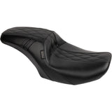LePera Outcast Seat Without Backrest GT2 Inlay - LV-987GT2 For Harley Touring 2023-2026