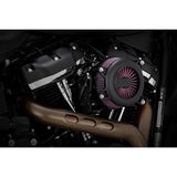Vance & Hines VO2 Rogue Air Intake Kit Wrinkle Black - 40381 For Harley Motorcycles 2017-2025