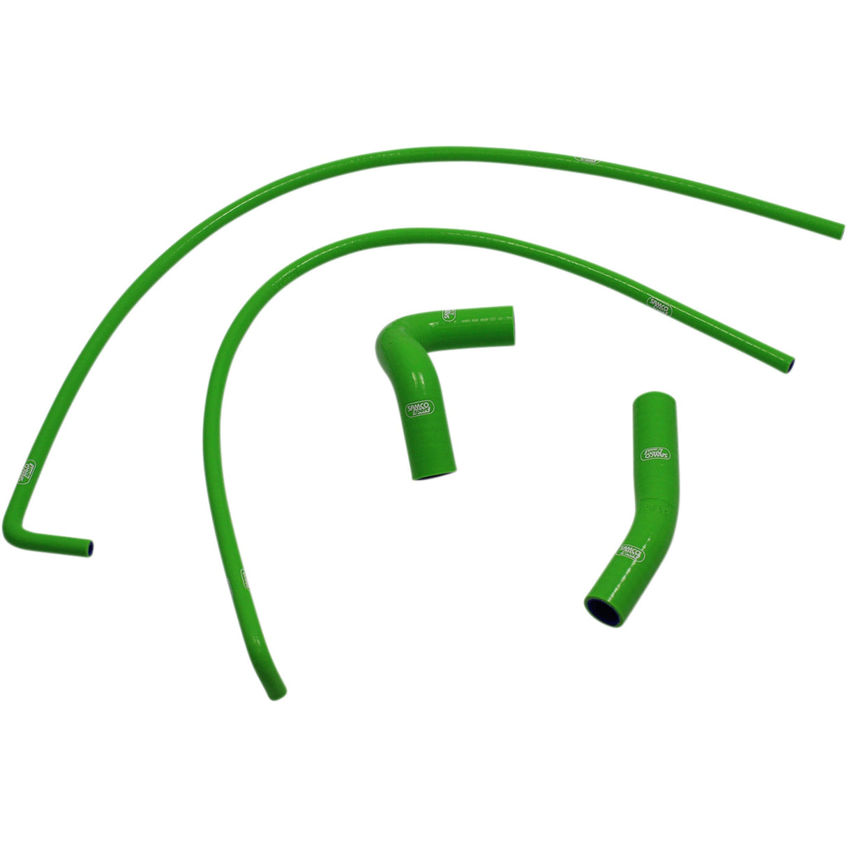 SAMCO SPORT 1902-1410 KAW-89GRN Radiator Hose Kit — Standard Radiator Hose Kit - Green - Kawasaki