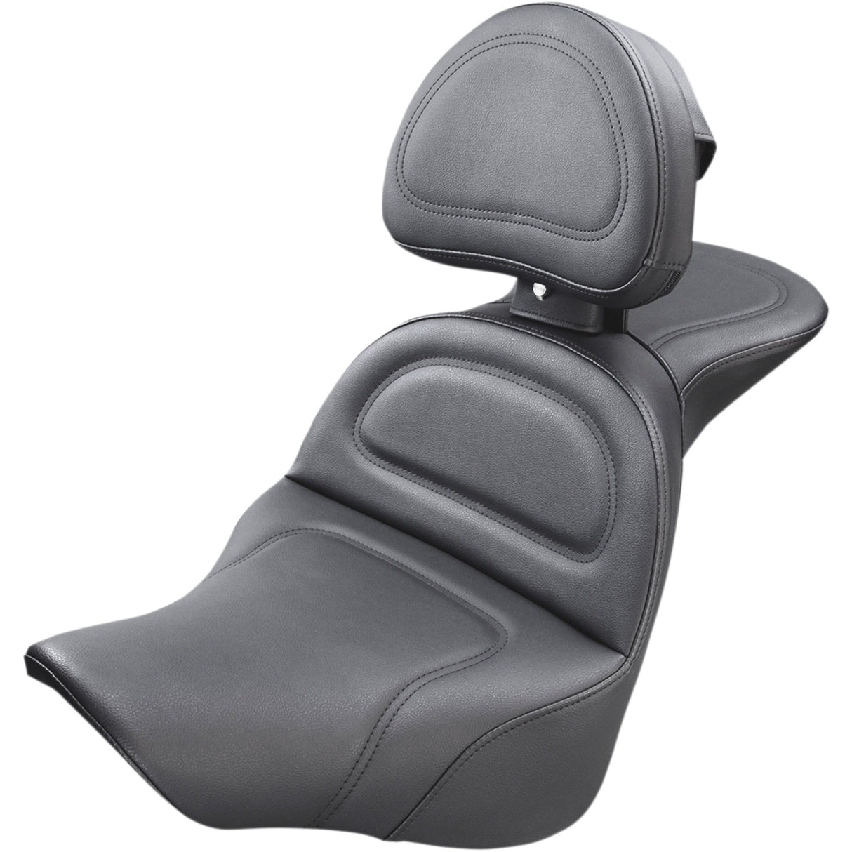 Saddlemen Explorer™ Seat — Includes Backrest With Driver Backrest FL FX - 818-27-030 For Harley Softail 2018-2026