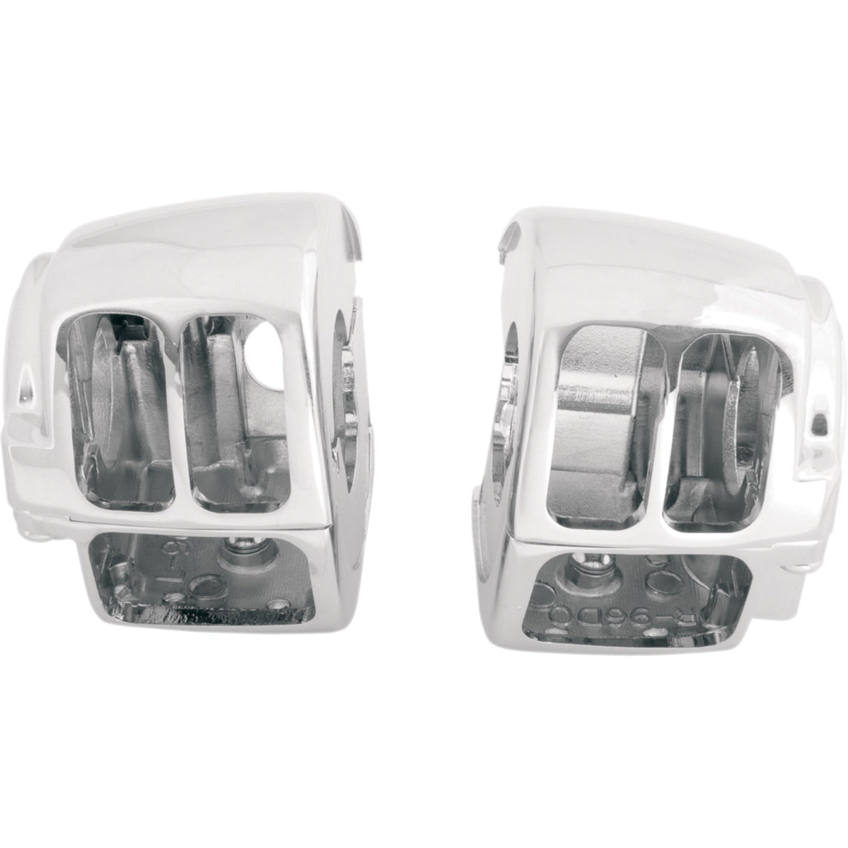 DRAG SPECIALTIES Handlebar Switch Housing Kit - Chrome