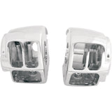 DRAG SPECIALTIES Handlebar Switch Housing Kit - Chrome