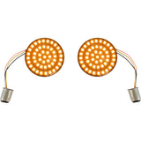 CUSTOM DYNAMICS 2020-2157 GEN-4-A-1157 Genesis® 4 Solid Amber Front Turn Signal Insert - LED - Amber - 1157