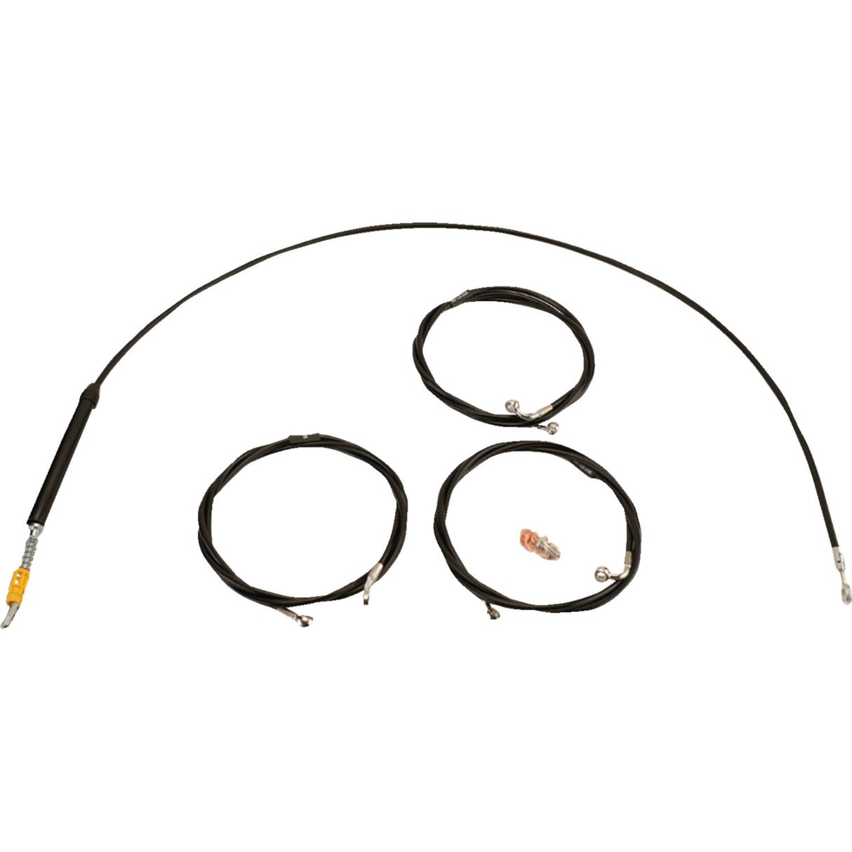La Choppers Standard Cable Kit - LA-8059KT-16B For Harley Touring 2023-2026
