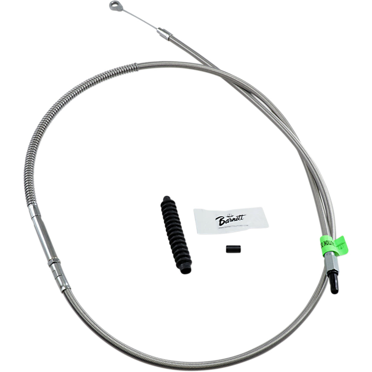 Barnett High-Efficiency Stainless Steel Clutch Cable For Harley-Davidson +6" - 102-30-10036-06 For Harley Softail 2007-2014