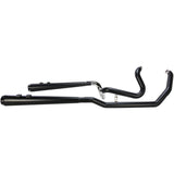 Bassani Xhaust Down Under 2-Into-2 Exhaust System - 1F66RB For Harley Touring 2009-2016