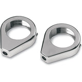 DRAG SPECIALTIES Turn Signal Fork Clamps Clamp - Chrome