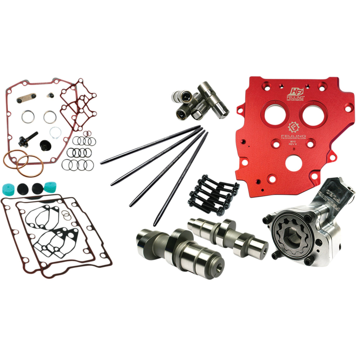 FEULING OIL PUMP CORP. 0925-1376 7205P HP+® Camchest Kit - 525 Series - Gear Drive - Twin Cam