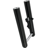 Arlen Ness Dual-Disc Hot Legs Fork Legs Black Anodized Smooth Dual Disc - 40-513 For Harley Touring 2014-2025