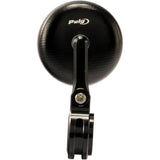Puig HI-Tech Parts Tracker Rear View Mirror Round Black - 9506N For Harley Sportster 1996-2023 | Ducati Motorcycles 2008-2024