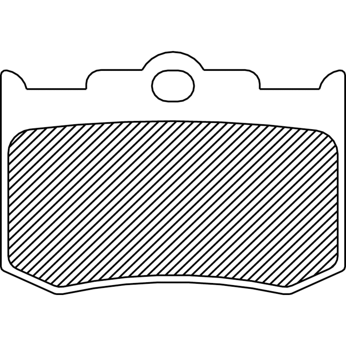 DRAG SPECIALTIES Sintered Brake Pads