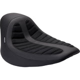 MUSTANG 0802-0887 76276 Kodlin Signature Series Solo Seat - Black - FXSB '13-'17