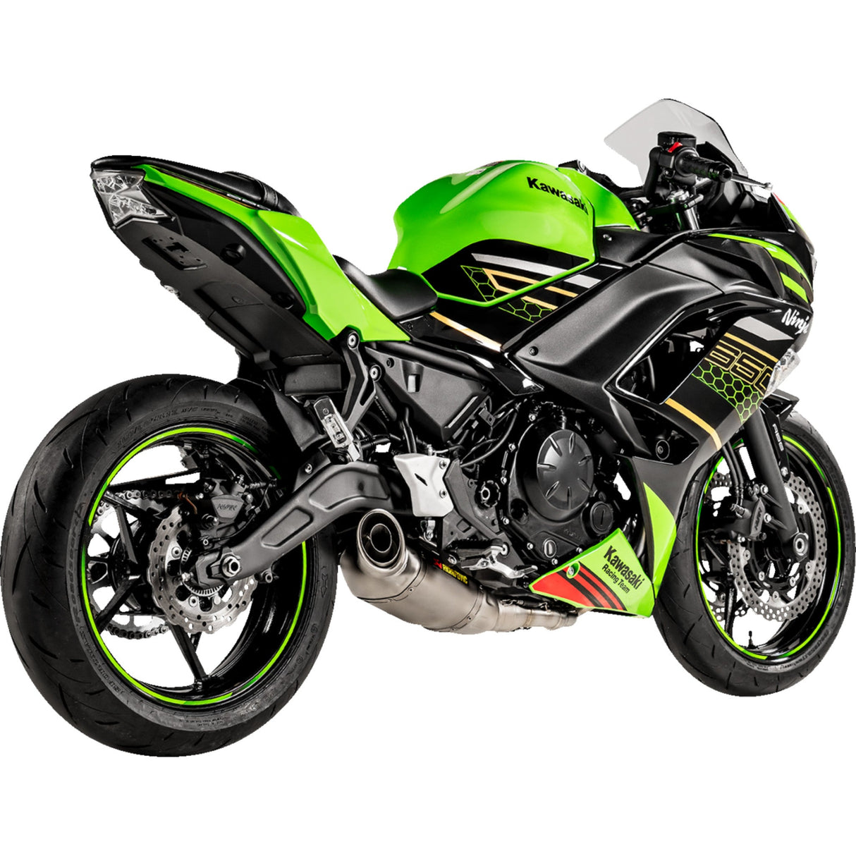 AKRAPOVIC 1810-3170 S-K6R13-AFCRT/1 Racing Line Exhaust System titanium - kawasaki ninja 650