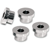 LA CHOPPERS 0602-0420 LA-7400-00 Angled Handlebar Riser Bushing Kit - Riser Adapter - 5° - Chrome