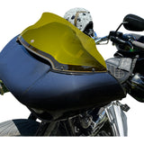 Klock Werks Kolor Flare® Windshield 9" Yellow - KWW-01-0669 For Harley Road Glide 2015-2025