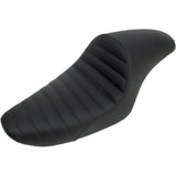 Saddlemen Americano 2-Up Cafe Seat - 8585CJT For Harley Sportster 1996-2003 (3.3G Tank)