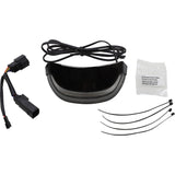 Ciro Crown Taillight With Lightstrike™ Technology Smoke Lens Black - 40154 For Harley Touring 2014-2023