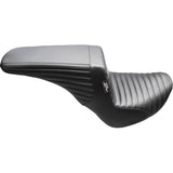 LePera Kickflip Upfront Seat Pleated Black FL FX - LYU-590PT For Harley Softail 2018-2025