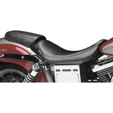 LePera Bare Bones Series Pillion Pad — Smooth Black - LGK-001P For Harley Motorcycles 2006-2017